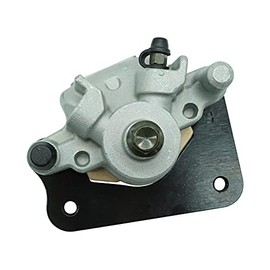M MATI Rear Brake Caliper & Pads for Yamaha ATV Kodiak 400 YFM400 450 YFM500 Grizzly 400 YFM400 450 YFM450 1D9-2580V-02-00 1P1-2580V-00-00