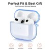KOREDA Compatible with AirPods 3rd Generation Case Cover, Soft Clear
