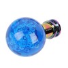 Universal HKS Crystal Blue Round Ball Manual Car Gear Stick