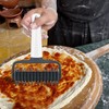 THJOPOKEEL Pizza Lattice Cutter Pastry Lattice Roller Cutter with Long