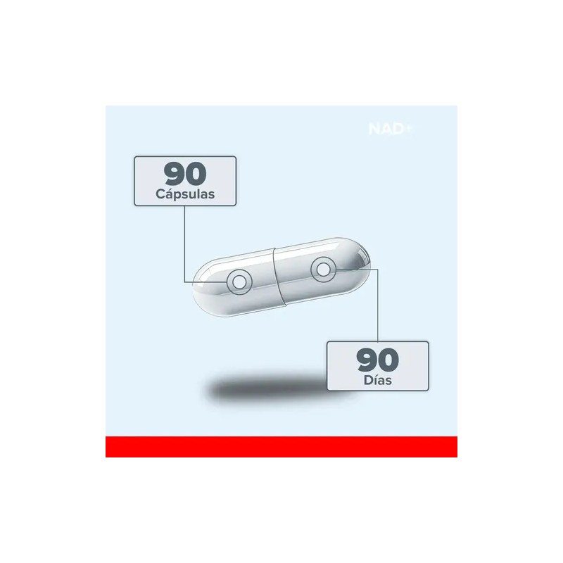 5h8 Nad+ Con Resveratrol Y Quercetina - 90 Cápsulas Sabor