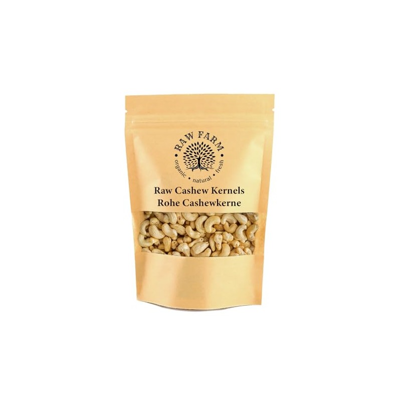 1 kg Raw Cashew Kernels, Whole Nuts, Gluten free, Soya