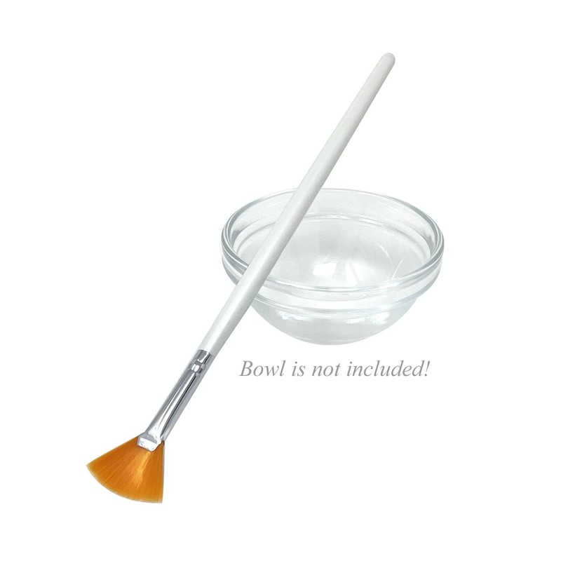 APPEARUS Taklon Fan Mask Brush – Small Size Facial Applicator
