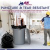 55 Gallon Trash Bags Heavy Duty – Large Black Contractor