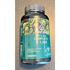 PlantFusion Plant Fusion Vegan Complete Vitamin C 1,000 New EXP 05/2025