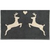Cawö Home Hand Towels Alpenchic Edition Deer 6228 Granite 73