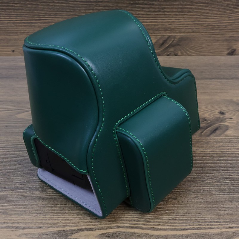 BMAOLLONGB Premium PU Leather FullBody Camera Case Bag Cover for