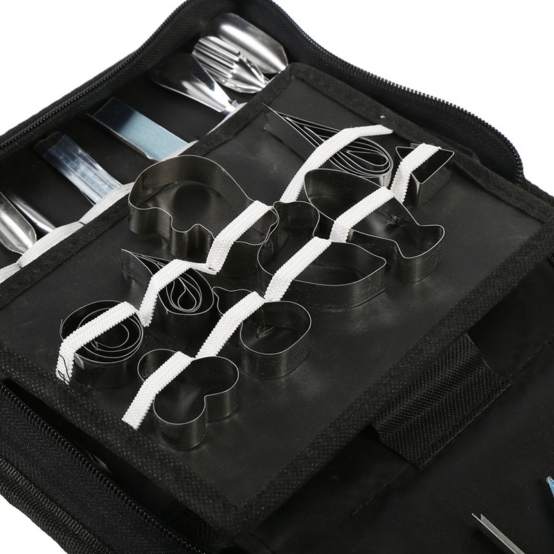 1 Set 46Pcs Carving Tools Kit Portable Vegetable Fruit Food