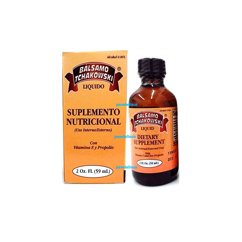 General Wellness Balsamo Tchakowski Dietary Supplement 2 fl oz with
