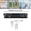 Single Double Sided Sliding Door Lock, Window Hook Lock with