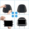 Car Headrest Mount Silicon Holder - Universal Tablet Holder for