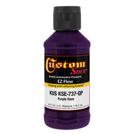 Custom Shop KSE737-QP Purple Haze - EZ Flow Pinstripe & Lettering Enamel Paint - 4 Ounce