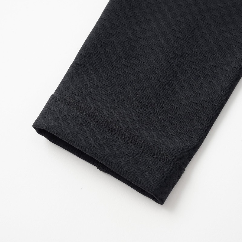 Capelle Mule Arm Warmer, Diagonal Check, Black