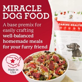Dr. Harvey's Canine Miracle Dog Food, Human Dehydrated Base Mix for Dogs with...