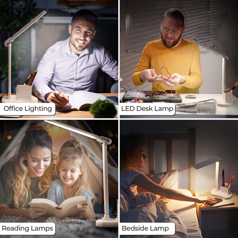Vinabo Desk Lamp LED Table Lamp, LED Desk Lamp Eye