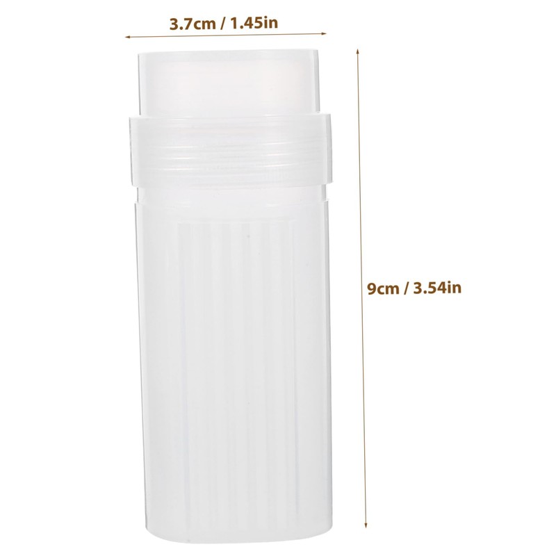 Healeved Covered Slide Staining Jar with Lid for Microscope Slides