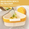 Plman Sink Strainer Basket, 2025 New Upgraded Suction Cup Sink