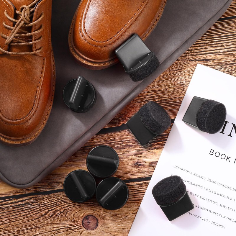 10 Pcs Shine Shoes Sponge Applicators Foam Dauber Shoe Polish