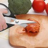 Vutyvve Kitchen Scissors, Stainless Steel Blades, Soft Grip, Multifunctional Kitchen