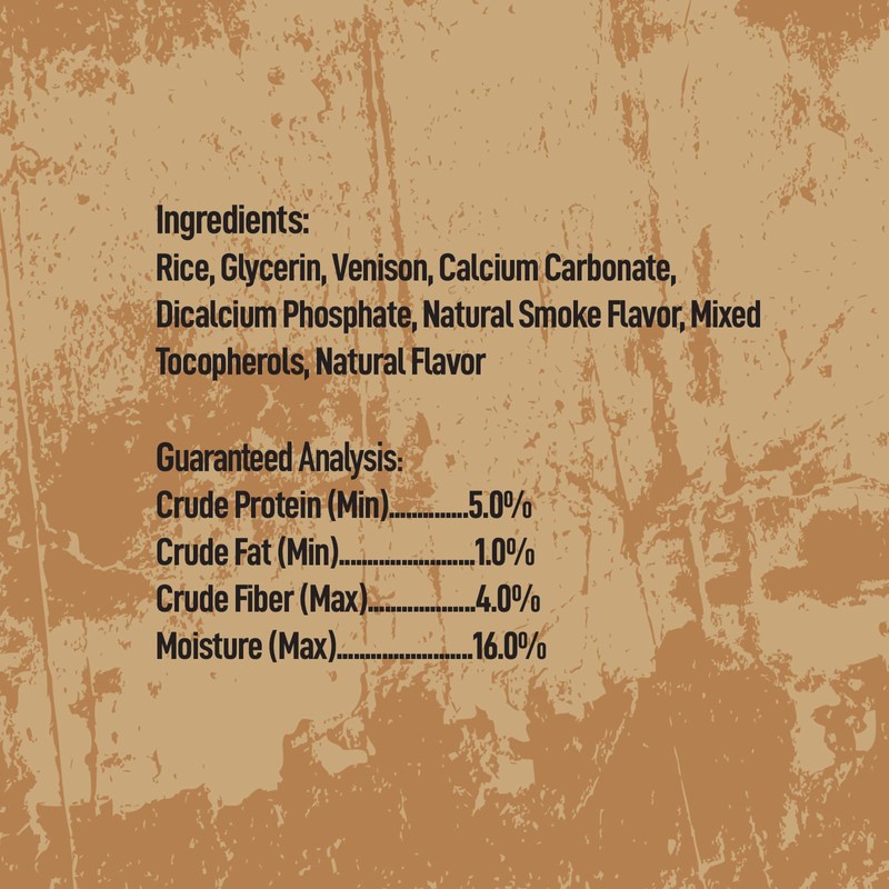 Rewardables | Wild Chews | Venison Recipe, Made with Real