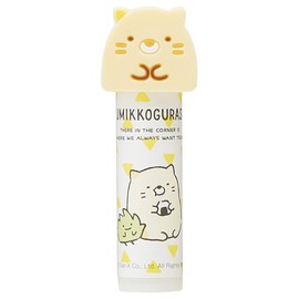 Skater CMCL1 Sumikko Gurashi Mascot Lip Balm, Cat, Grapefruit Scent