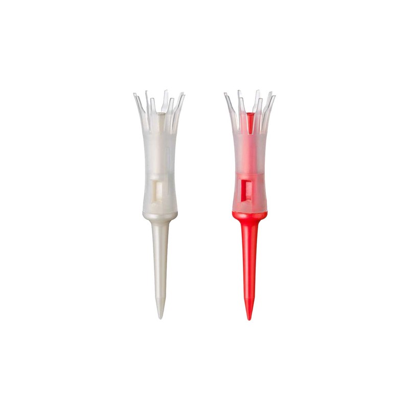 Tabata(タバタ) ゴルフ ティー 段 プラスチックティー 41.5mm 段付き リフトティーソフト ロング 5本入