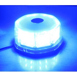 Anzene 32LED 32W High Power Magnetic Roof Flashing Emergency Police Caution Warning Strobe Light for Car Truck Vehicle (Blue)