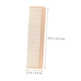 Baluue Metal Beard Comb and Hair Styling Comb Multipurpose for Barbers and Home Use for Wet and Dry Hair Lightweight and Travel-friendly