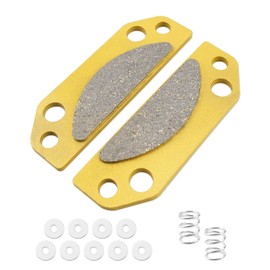 Parking Brake Pad Kit with Shims Springs Fit for Polaris Ranger 500 XP Crew XP 700 800 900 MVRS 800, Replacement 2202413 1910514