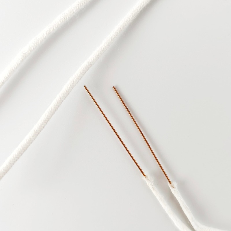 Kerosene Lighter Consumables Replacement Cotton Core with Metal Needle Accessories