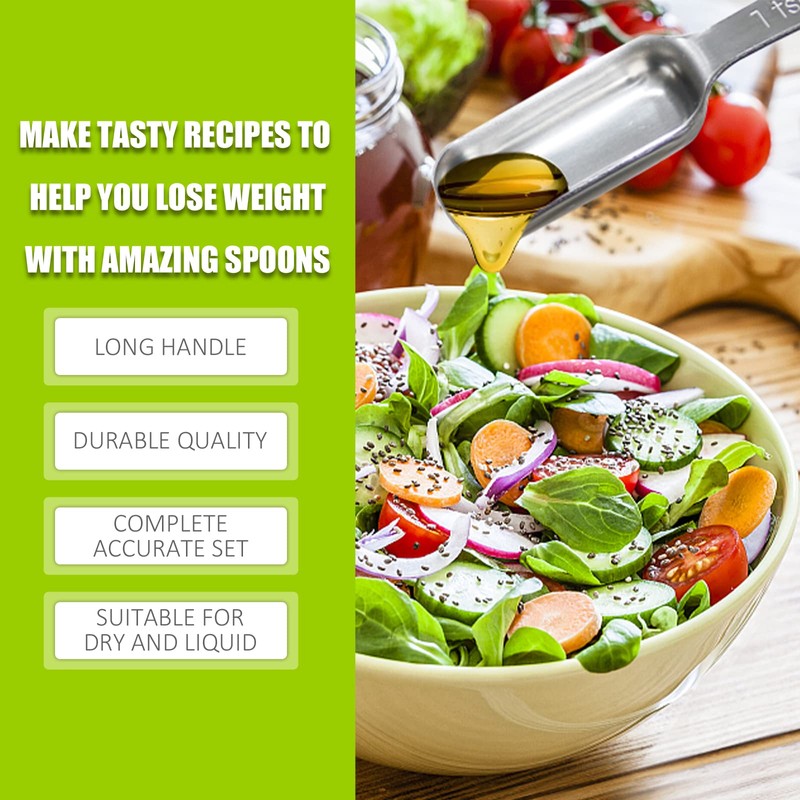 BERYLER 1PCS 1Tablespoon (1tbsp, 3tsp, 15ml, 1/2oz) Single Measuring Spoon,