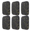 6PCS Rubber Treadmill Mat Sound Insulation Cushion Exercise Equipment Mat