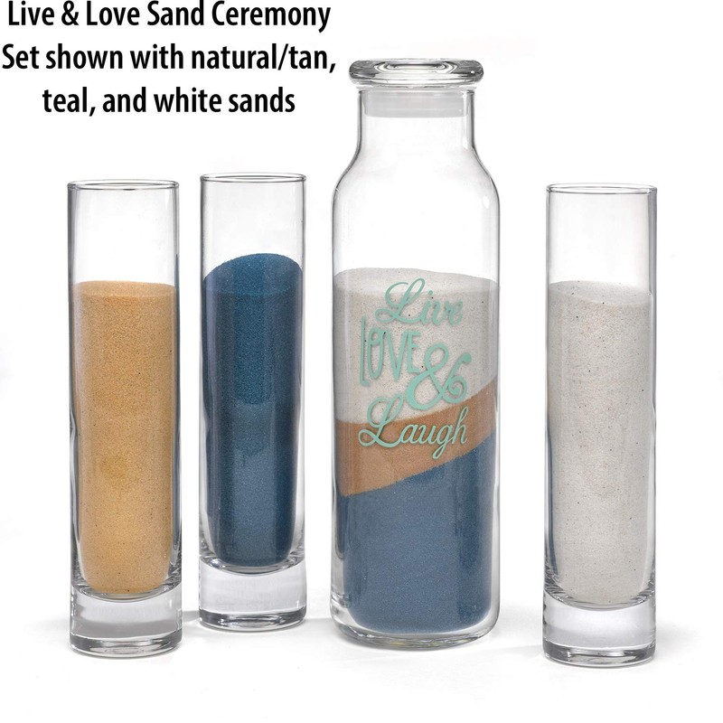 Hortense B. Hewitt Wedding Accessories, Live and Love 4-Piece Sand