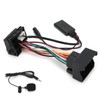 12Pin Bluetooth AUX-IN Cable Stereo Audio Adapter with Microphone Fit