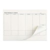 Weekly Planner Pad, 60 Sheets B4 Weekly to View Planner