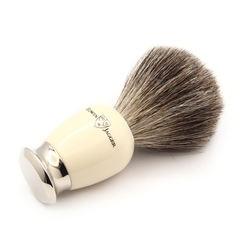 Edwin Jagger 81SB587 - Pennello da barba con setole di
