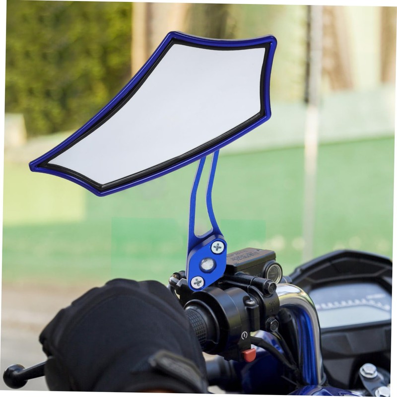 CHILDWEET 1set Motorcycle Rearview Mirrors Handlebar Mirrors for Electric and