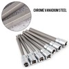 7Pcs Extra Long Hex Bit Socket Set 3/4/5/6/7/8/10 mm Drive