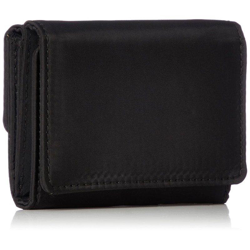 X-Girl 105213054013 Women's Wallet TRI-FOLD WALLET, Black