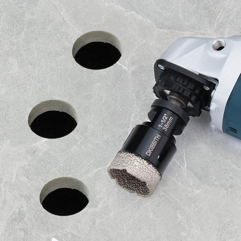 Dry Diamond Core Drill Bits 1-1/2 Inch Tile Hole Saws