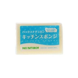 Taiyo Oils and Fats Pax Naturon Kitchen Sponge, Natural x 3 Pieces