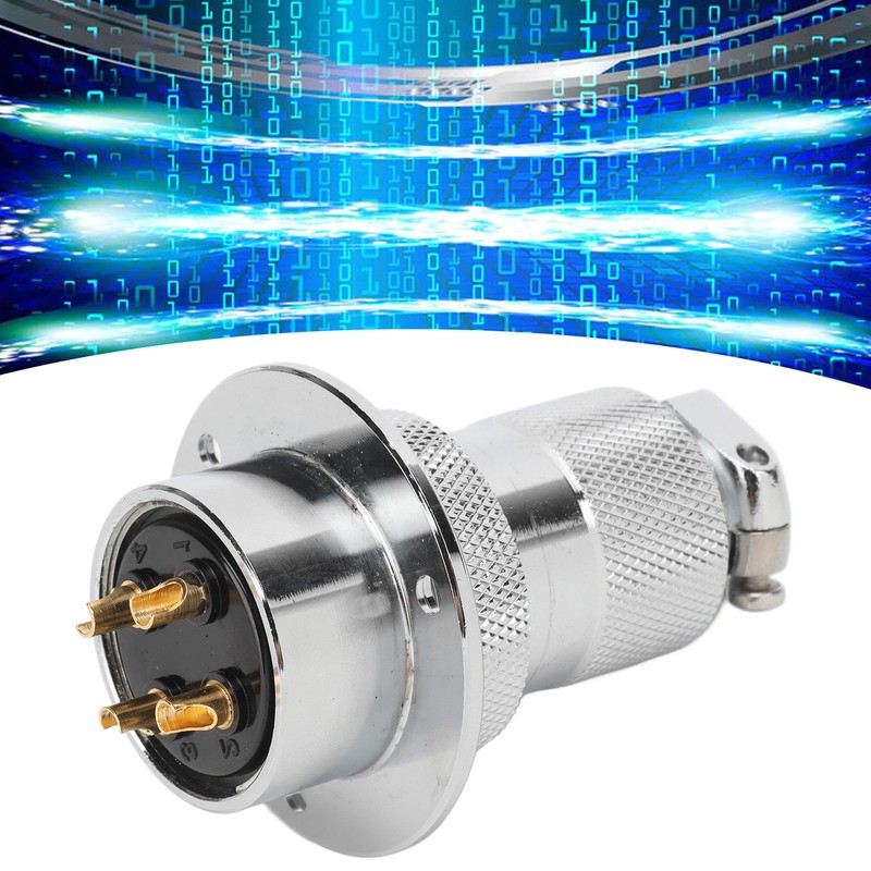 Aviation Plug Socket Connector 30mm Electrical Power Adapter for Machine