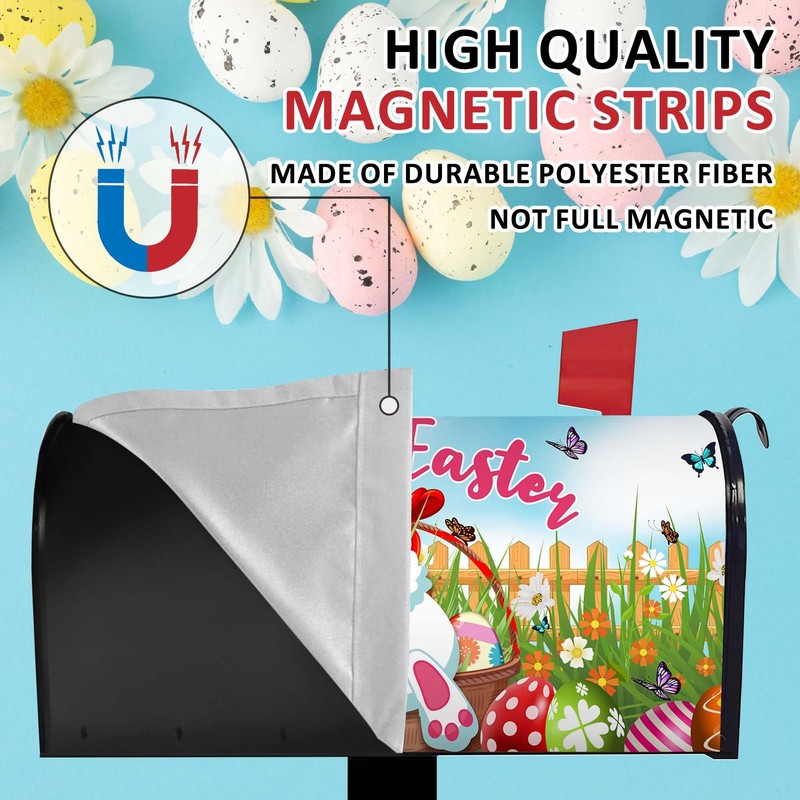 Putware Easter Mailbox Covers Magnetic Standard Size 21" X 18"