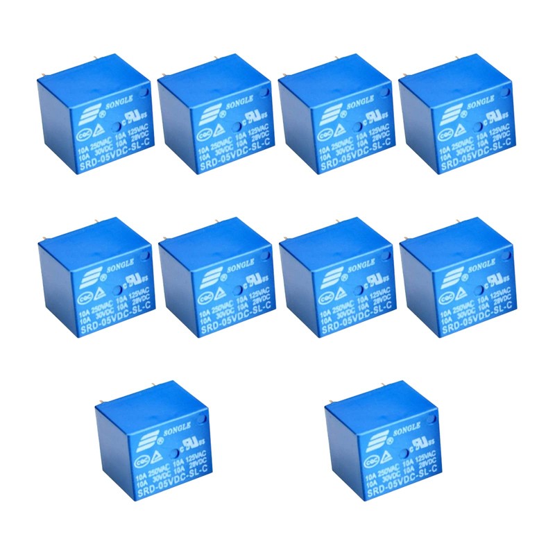LIKENNY 5V PCB Relay General Purpose Relay Coil Electromagnetic Relay