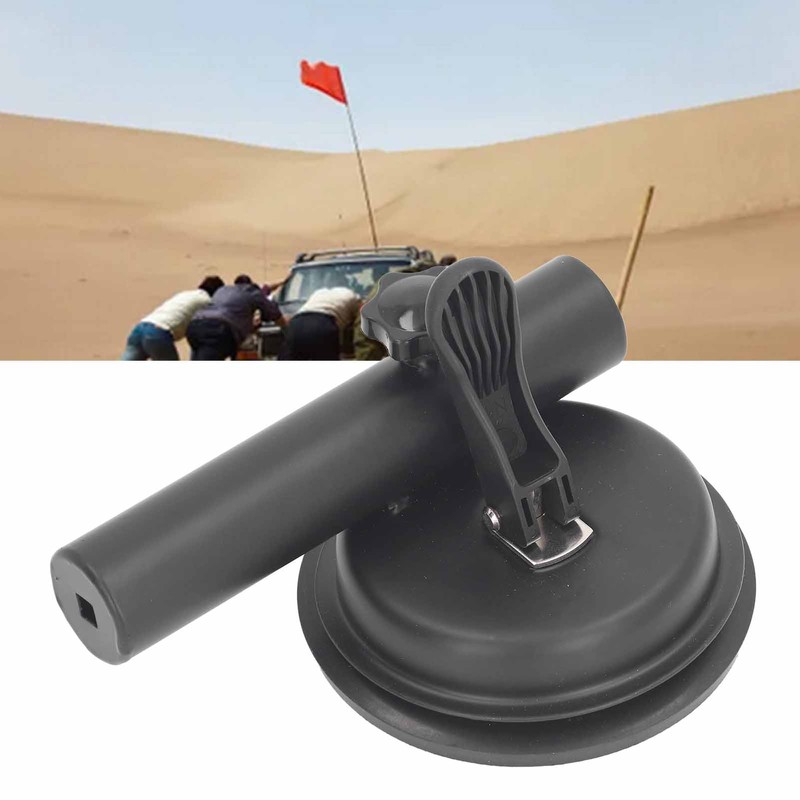 Universal Suction Cup Flag Pole Bracket Vehicle Flagpole Bracket Multi