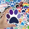 Patitas Perrito 60 Calcomanias Stickers De Pvc Contra Agua