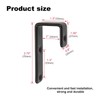 MDPLY 2 Pack Bunk Bed Ladder Hook, Inside 1" Kids