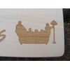 FastCraft FRIENDS TV SHOW WOODEN CHOPPING CUTTING CHEESE BOARD PLACE