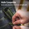 TACTICAL GEEK EXT8 EDC Belt Organizer, Molle Multitool Sheath, Nylon