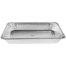 Bluesky Versatile Deep Ultra Heavy Duty Pans-(Pack of 40) -Perfect for Events & Catering, Full Size, Silver